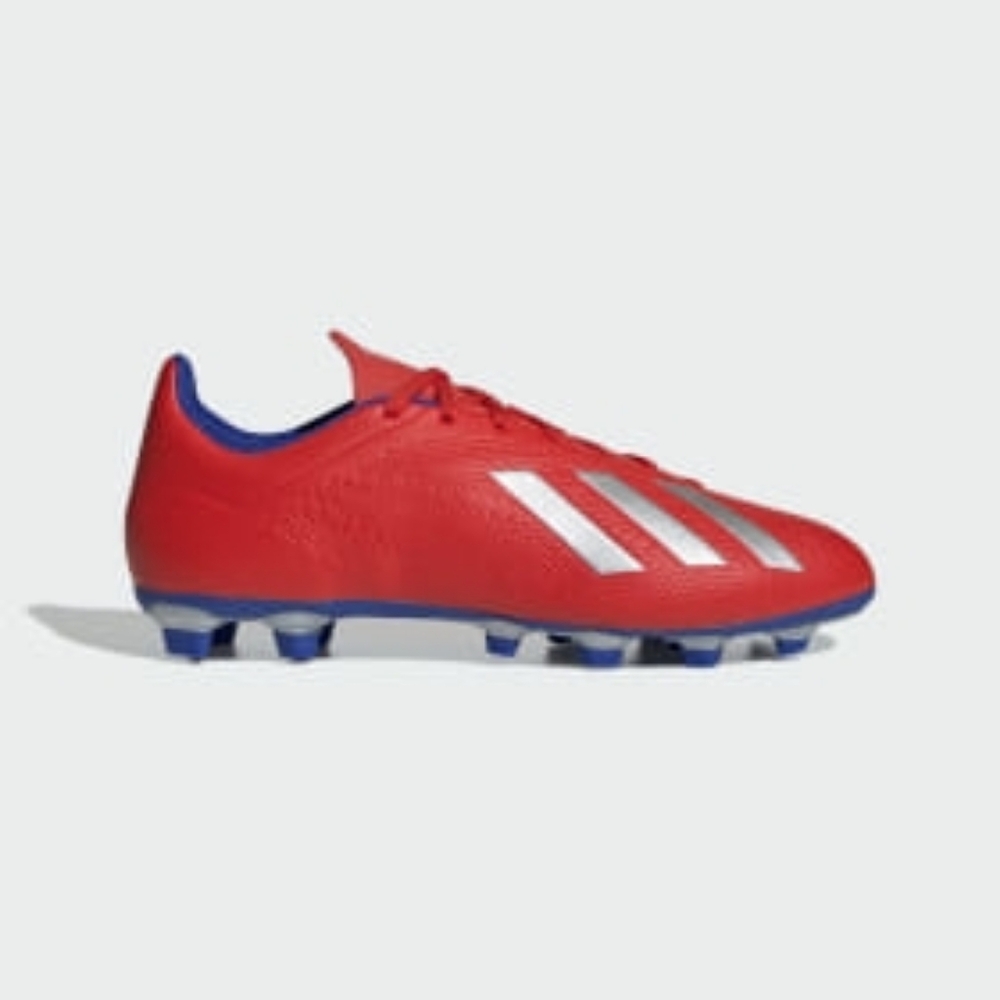 Adidas Mens Red, Blue, Silver Soccer Cleats